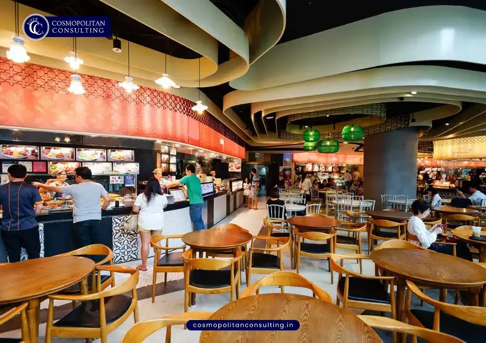 Dining Area IFC Tower 2 Commercial Space Dwarka Expressway