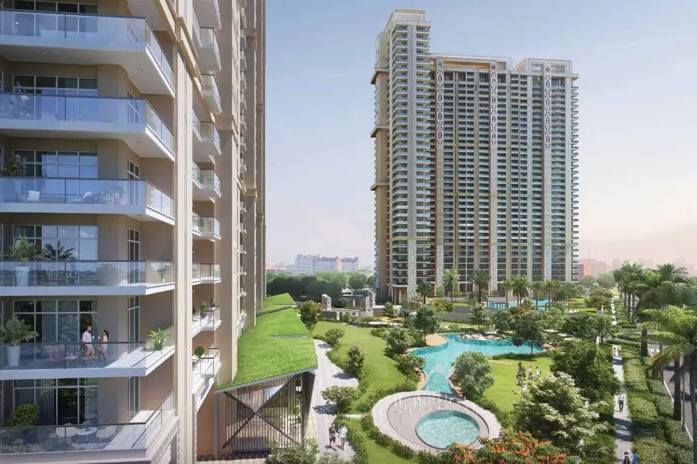 Whiteland The Aspen premium residential tower garden balcony views